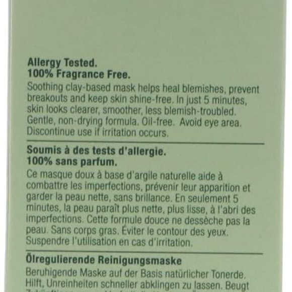 Clinique Acne Solutions Oil-Control Cleansing Mask - 100ml/3.4oz - Picture 2 of 9